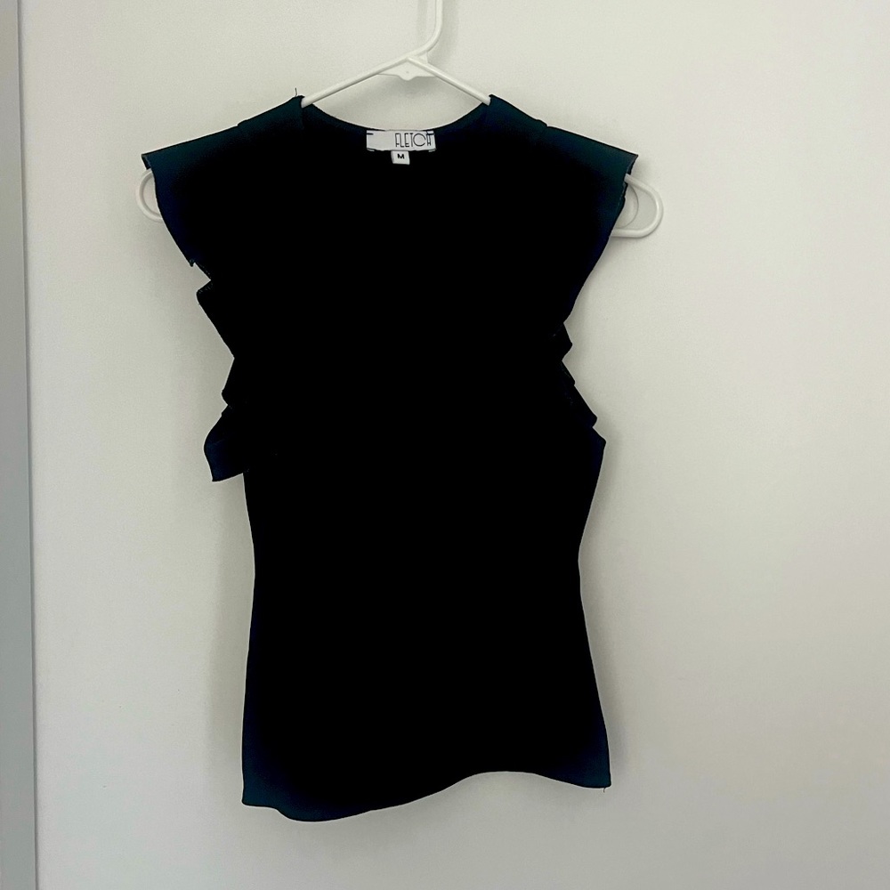 Fletch by Jojo Fletcher Flutter Sleeve Tank
